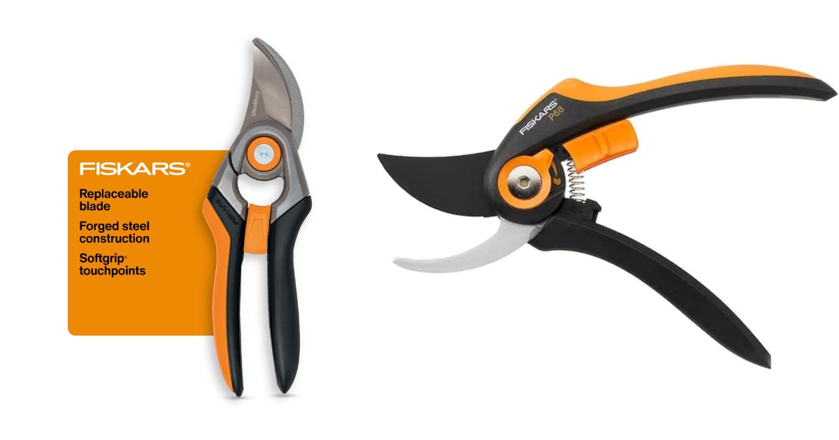 Fiskars Steel Bypass Pruning Shears