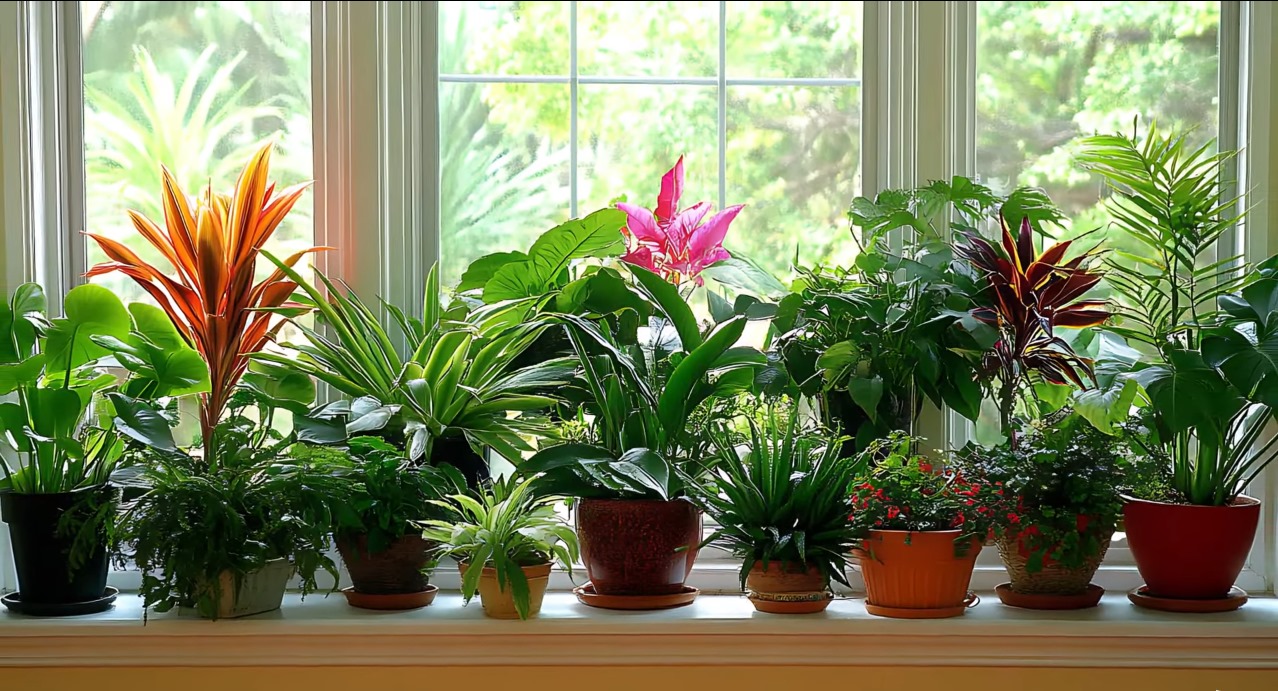 Herb Garden on a Kitchen Windowsill