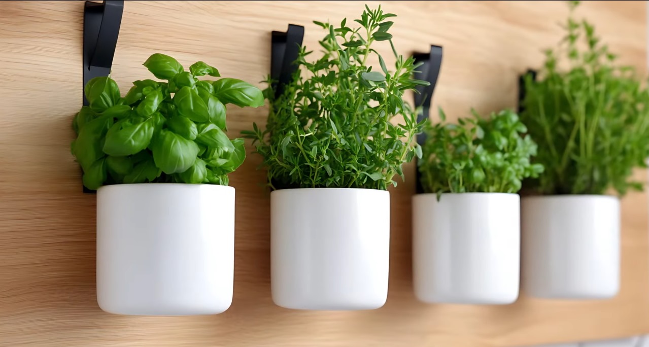 Wall-Mounted Vertical Garden Frame