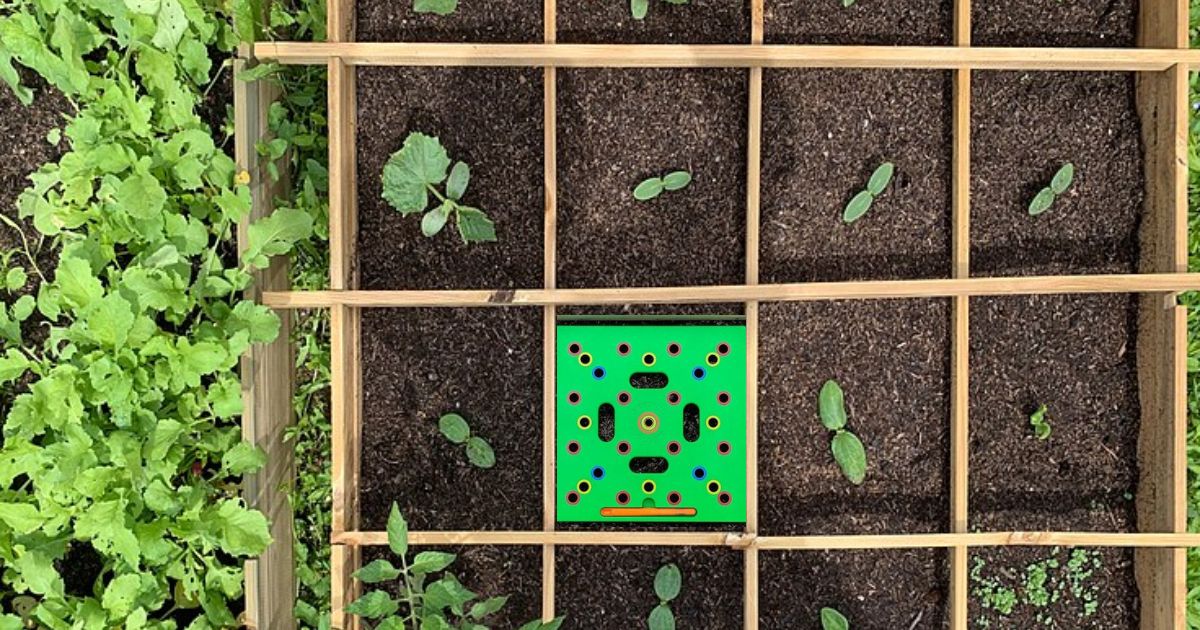 square foot gardening tool